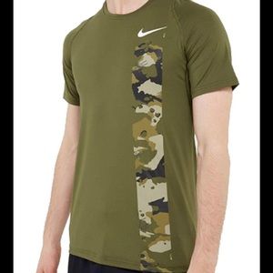 Men's Base Layer S/s Crew Top Green Armory
